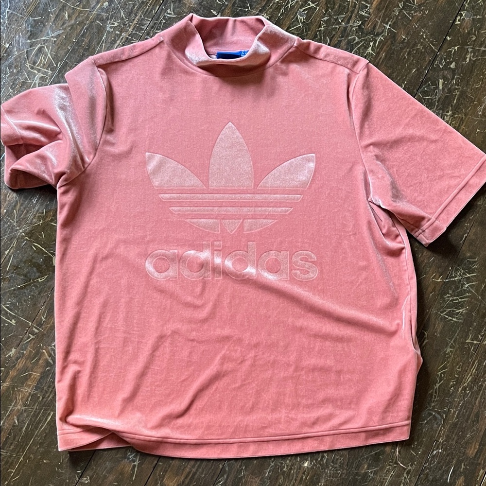 NWOT! Adidas Women's Coral Short Sleeve Tee